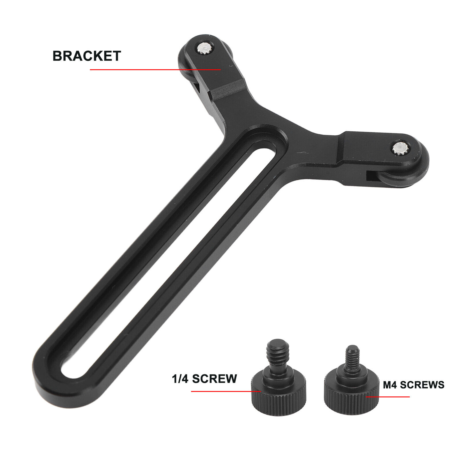 Lens Support Frame Bracket Height Adjustable For DJI Rs3 Gimbal Plate Lens