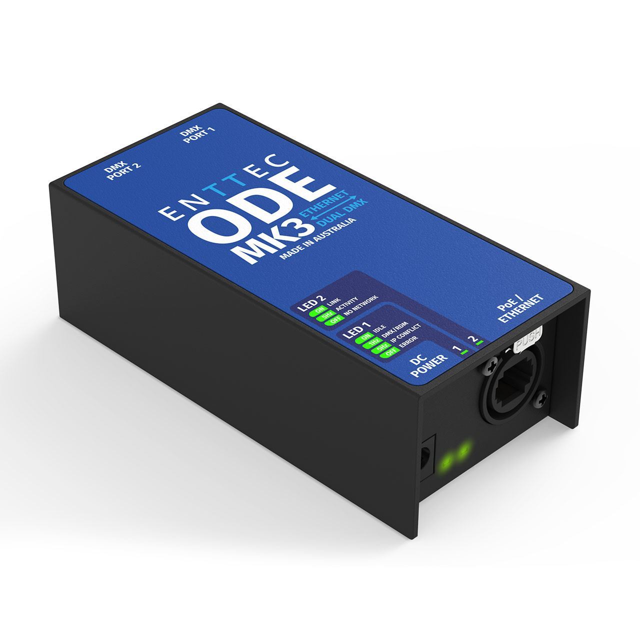 ENTTEC 70407 Open DMX Ethernet ODE MK3 -Two-universe Bi-directional eDMX
