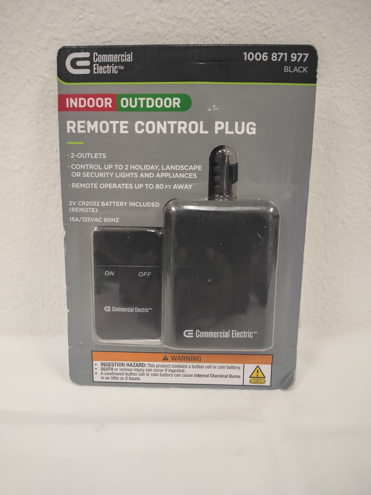 Indoor&Outdoor Remote Control Plug
