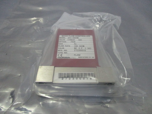 STEC SEC-4400M Mass Flow Controller, MFC, Xe, 100 SCCM, SEC-4400, 424110