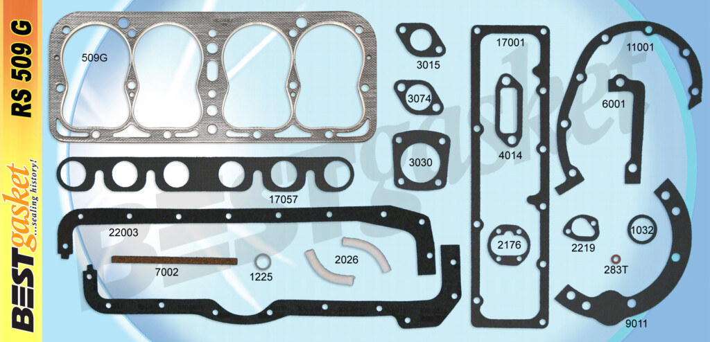 Ford Model A GraphTite Full Engine Gasket Set/Kit BEST Head+Manifold 1928-1931