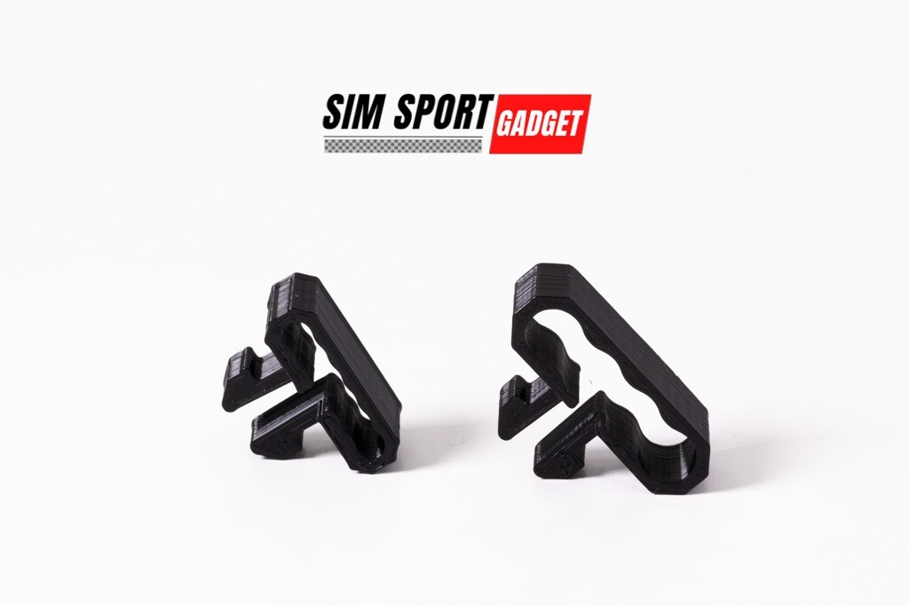 Cable Management Clip Knuckle Style for 8020 Sim Racing Profile - Pack of 10