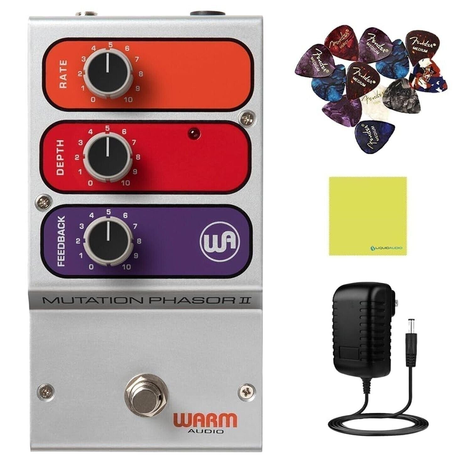Warm Audio WA-MPH Mutation Phasor ll Electro-Optical Phase-Shifting Pedal Bun...