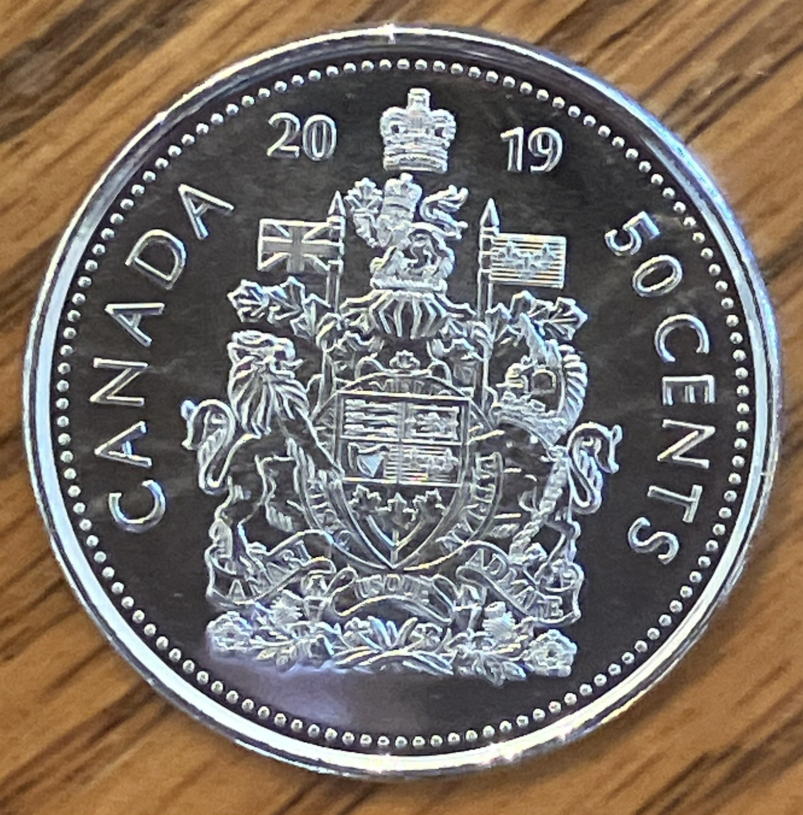 2019 Canada 50 cents coin UNCIRCULATED **75% off combined shipping**