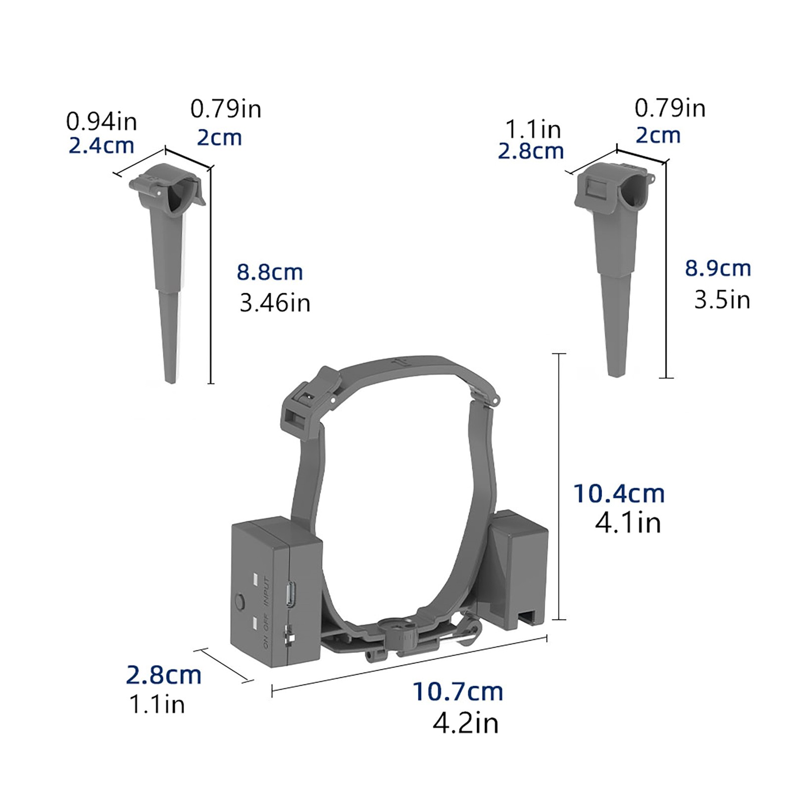 For DJI Mavic 4 Pro Payload Launcher Lightweight Design & Type-C Charging Cable