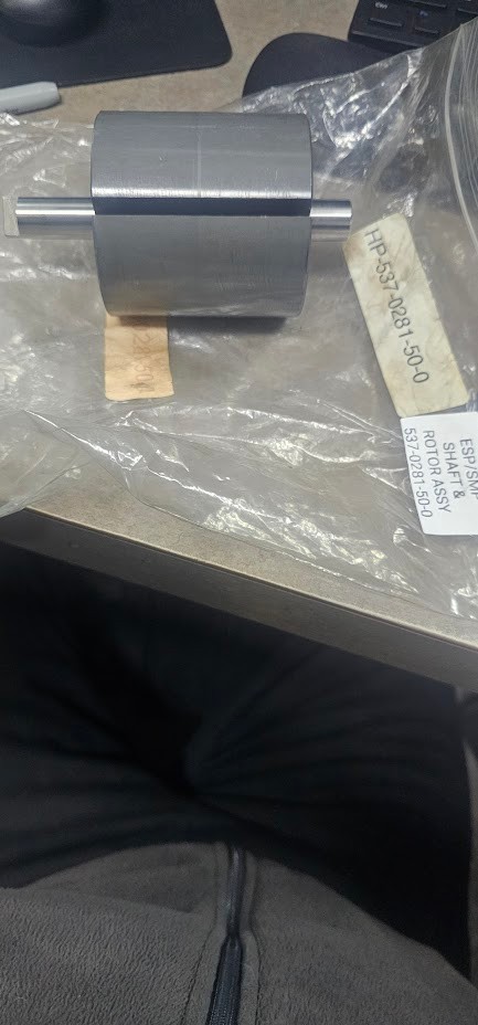 ESP/SMP SHAFT & ROTOR ASSY 537-0281-50-0