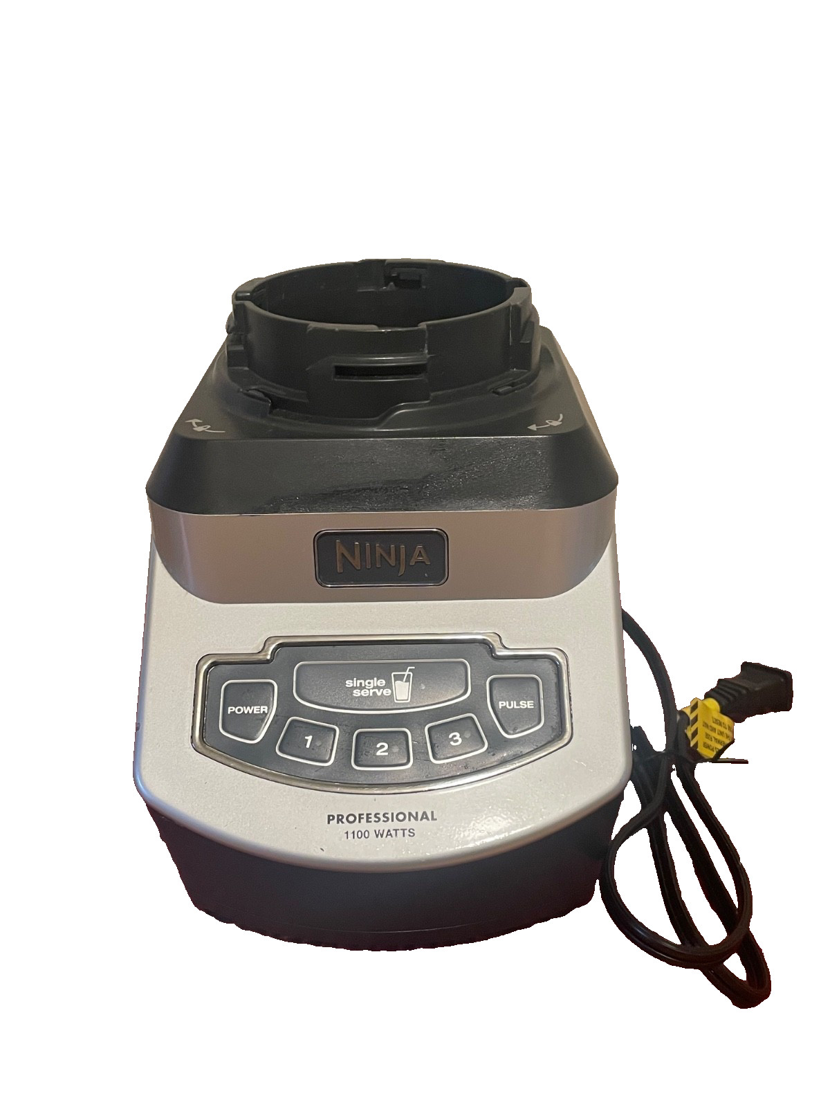 Ninja BL660WM 30 Blender 1100 Watts 3 Speeds Replacement Base Tested & Working