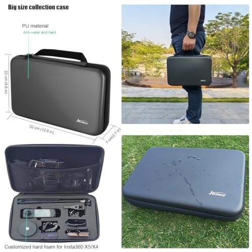 Insta360 X5/X4 Accessories Kit - Magnetic Mount, Tripod, Selfie Stick, Chest Str