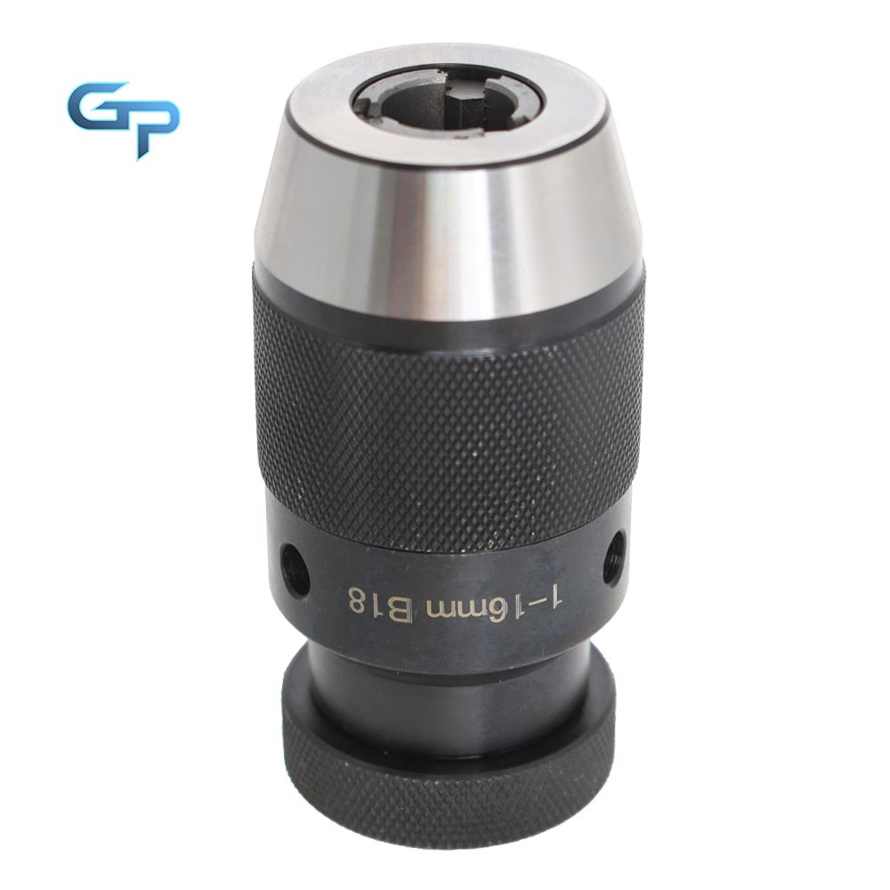 Lathe Drill Chuck 1-16MM 1/32"- 5/8" Self Tighten Keyless For Milling MT3-B18