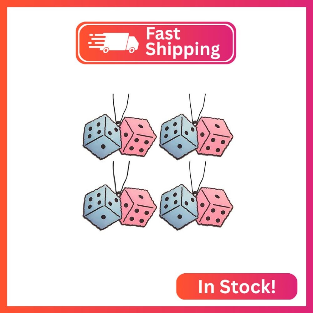 Fresh Fresheners Cute Funny Car Air Fresheners 4 Pack Scented With Premium Oil (