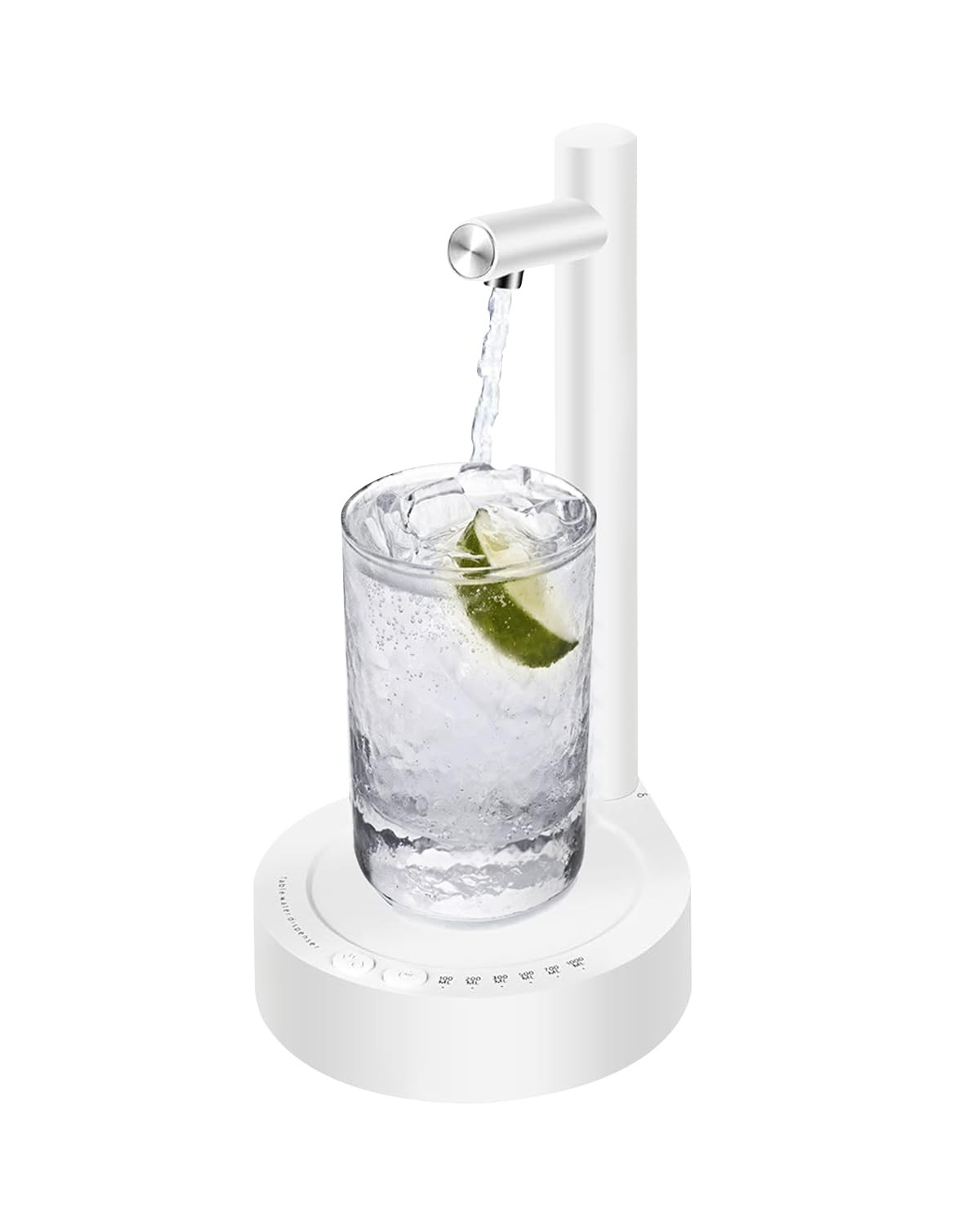 Desktop Water Dispenser for 5 Gallon Bottle, PLUZZ Portable Small Electric Wa...