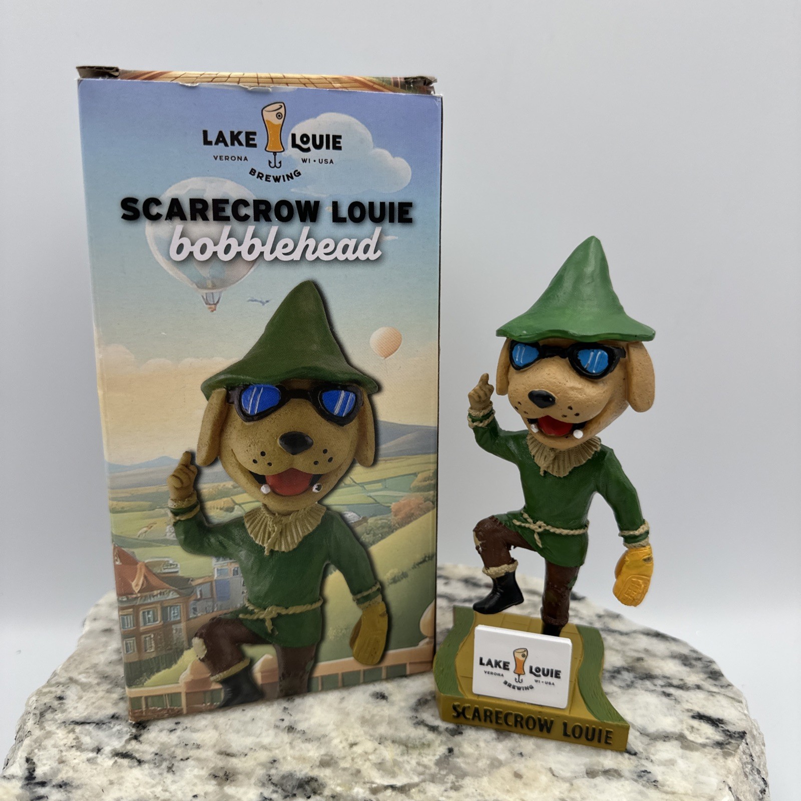 2025 Lake Country Dockhounds Mascot Louie OZ Scarecrow SGA Bobblehead Bobble