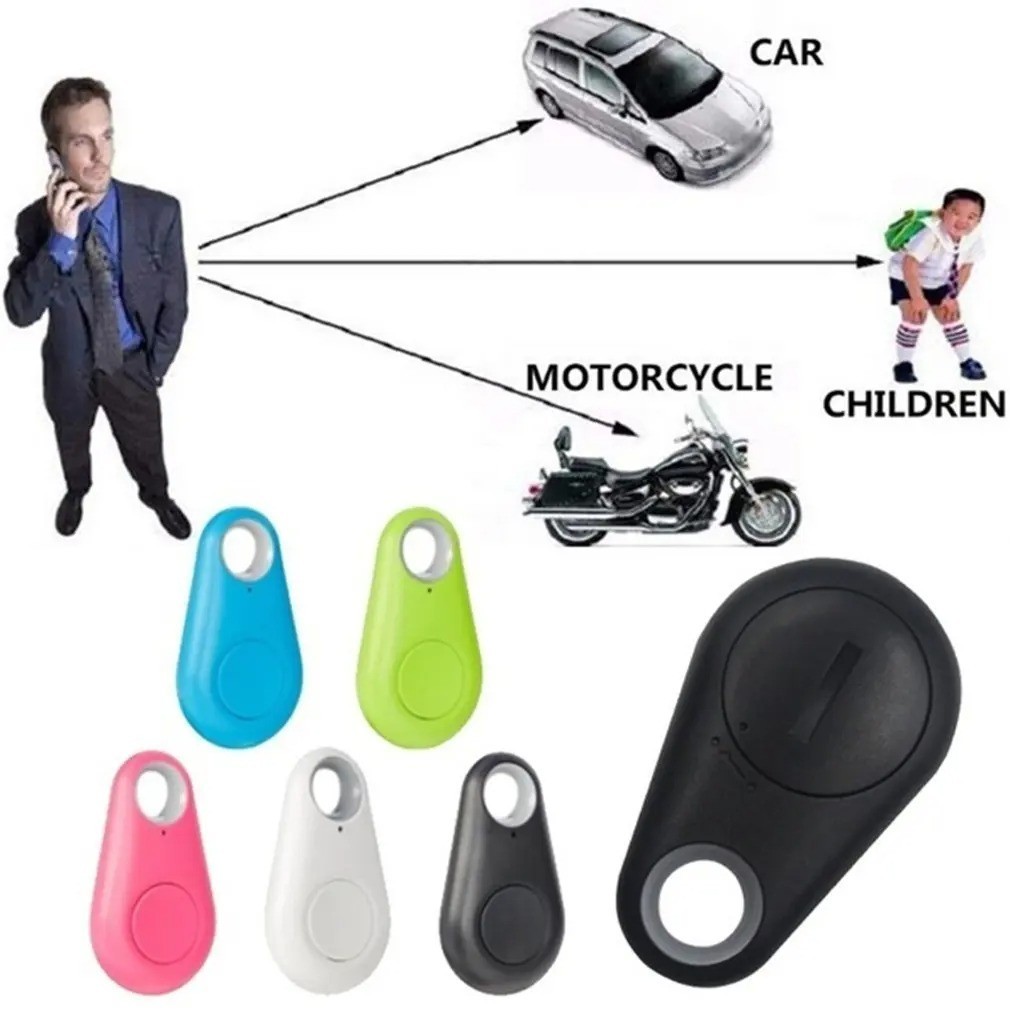 Mini GPS Locator Tracker for Keys Wallet Bags Pets Child Anti Lost Device