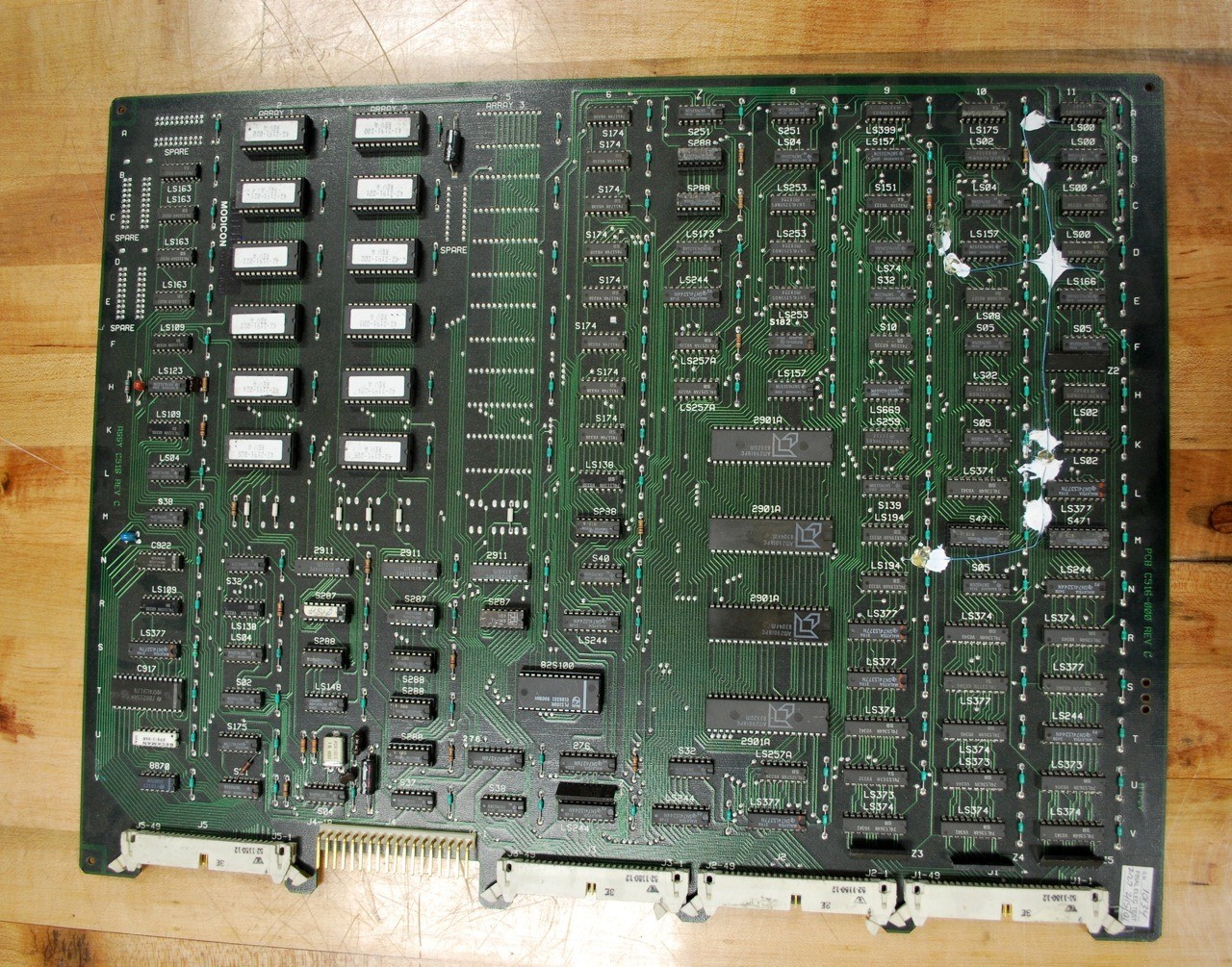 Modicon AS-516P-007 Rev C25, Memory Board - USED