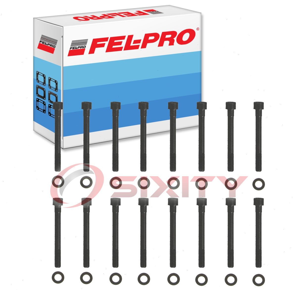 Fel-Pro Cylinder Head Bolt Set for 1988-2009 Mitsubishi Galant 3.0L 3.8L V6 td