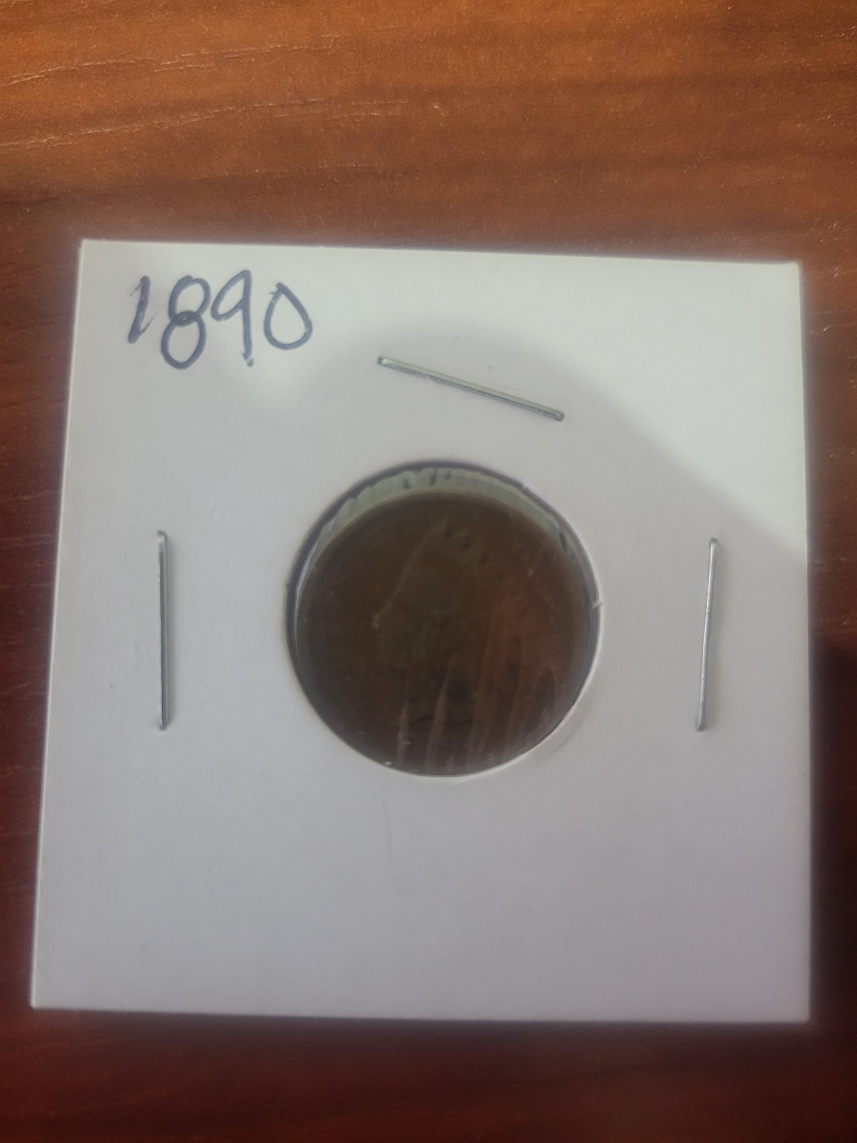 1890 Indian Head Penny USA COIN