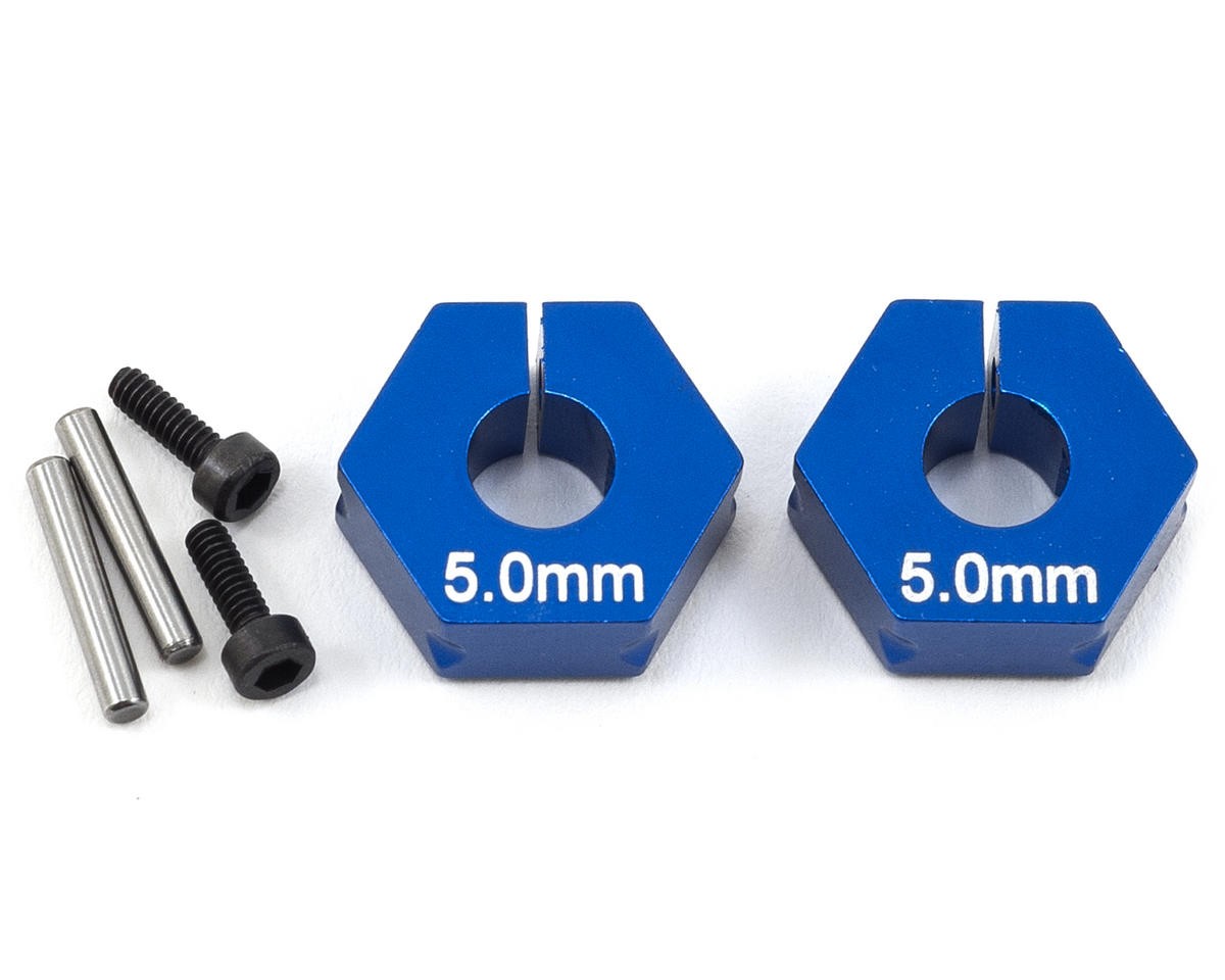 Team Associated 5.0mm Factory Team Aluminum Clamping Wheel Hex (2) [ASC91609]
