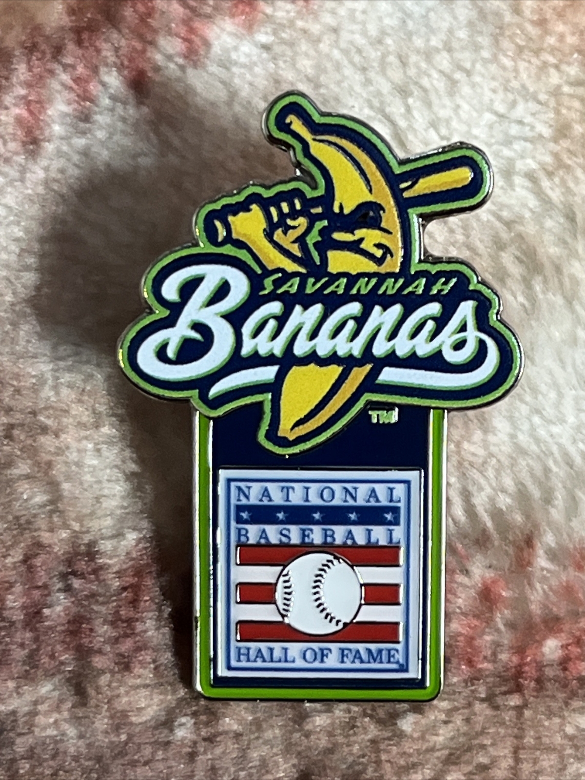 Savannah Bananas 2023 Cooperstown- Baseball Hall of Fame Pin-Limited Edition HOF