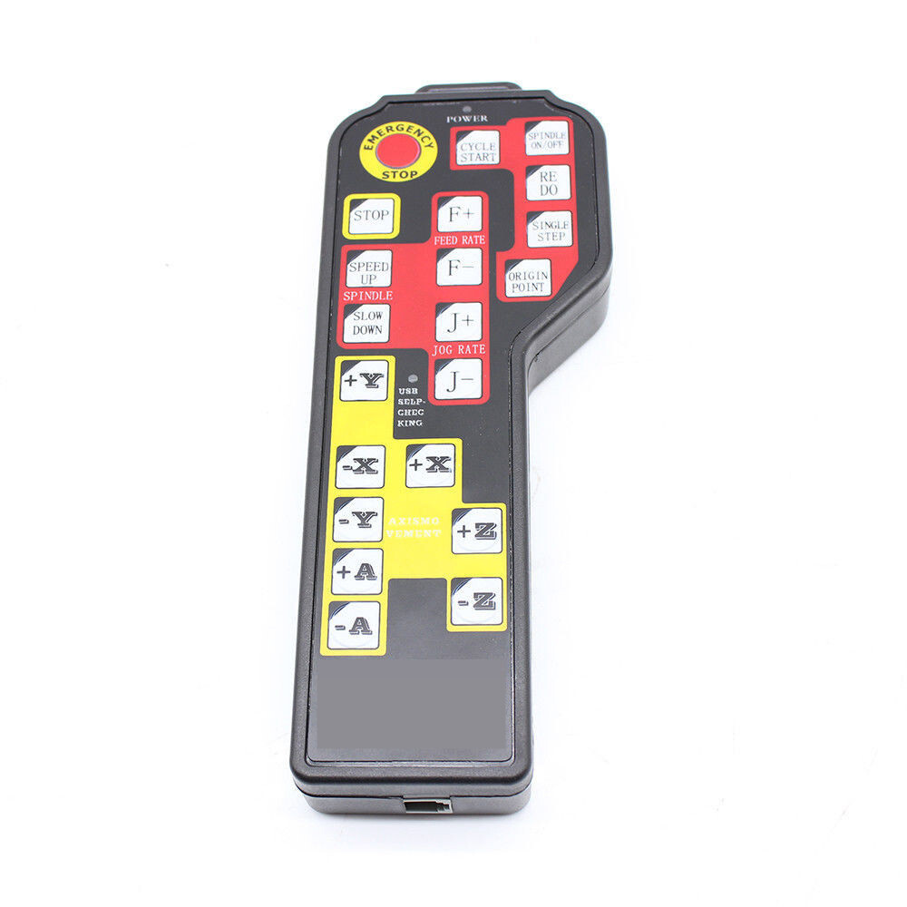 For Mach 3 Only 4 Axis Industrial Mach 3 CNC Remote Engraving Machine Controller