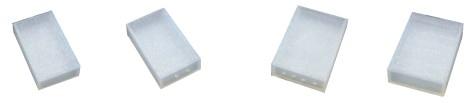 City Theatrical 6684 QolorFLEX Waterproof End Caps 12MM with 4 Holes