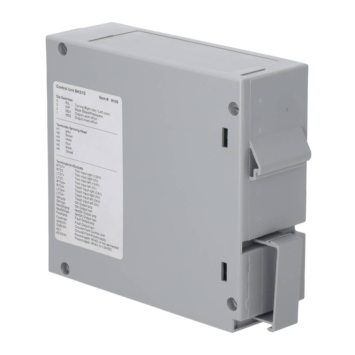 MIDDEX BKS1S (9109) Control Unit Interface Signal Processing Module, Grey/Black