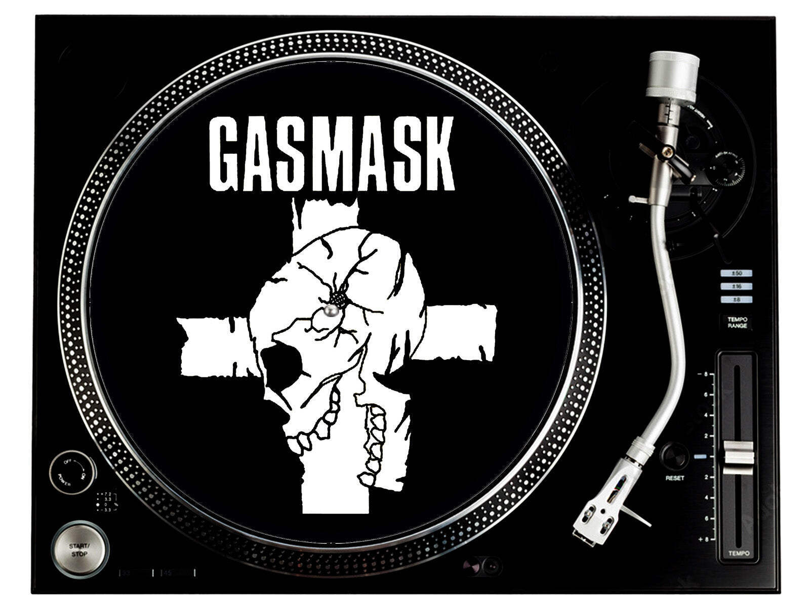 Gasmask Slipmat Gauze GISM Japanese Hardcore Punk LP Vinyl Turntable Record