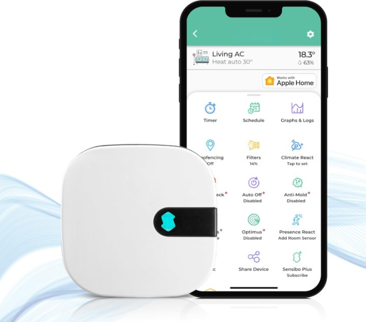 Controlador inteligente para aire acondicionado, ahorro energético y confort