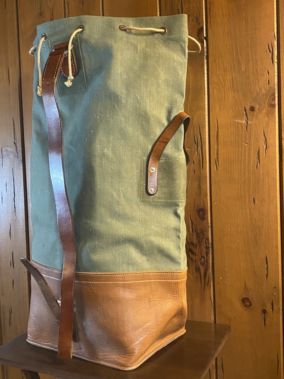 Rare J.Kung 1967 Swiss Military Duffle Bag Cold War Era