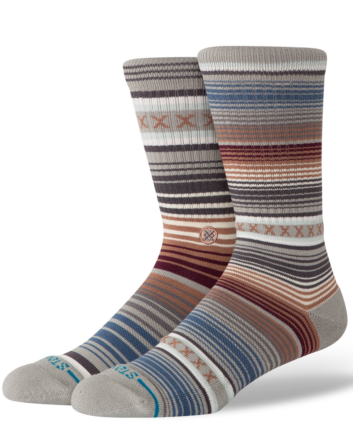 Stance Men's Curren Crew Socks - A556A20CHS-MUL Large
