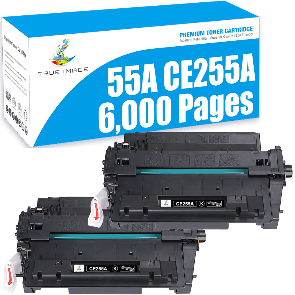 2PK 55A CE255A Toner Cartridge for HP LaserJet Pro 500 MFP M521DN M521DW M521DX