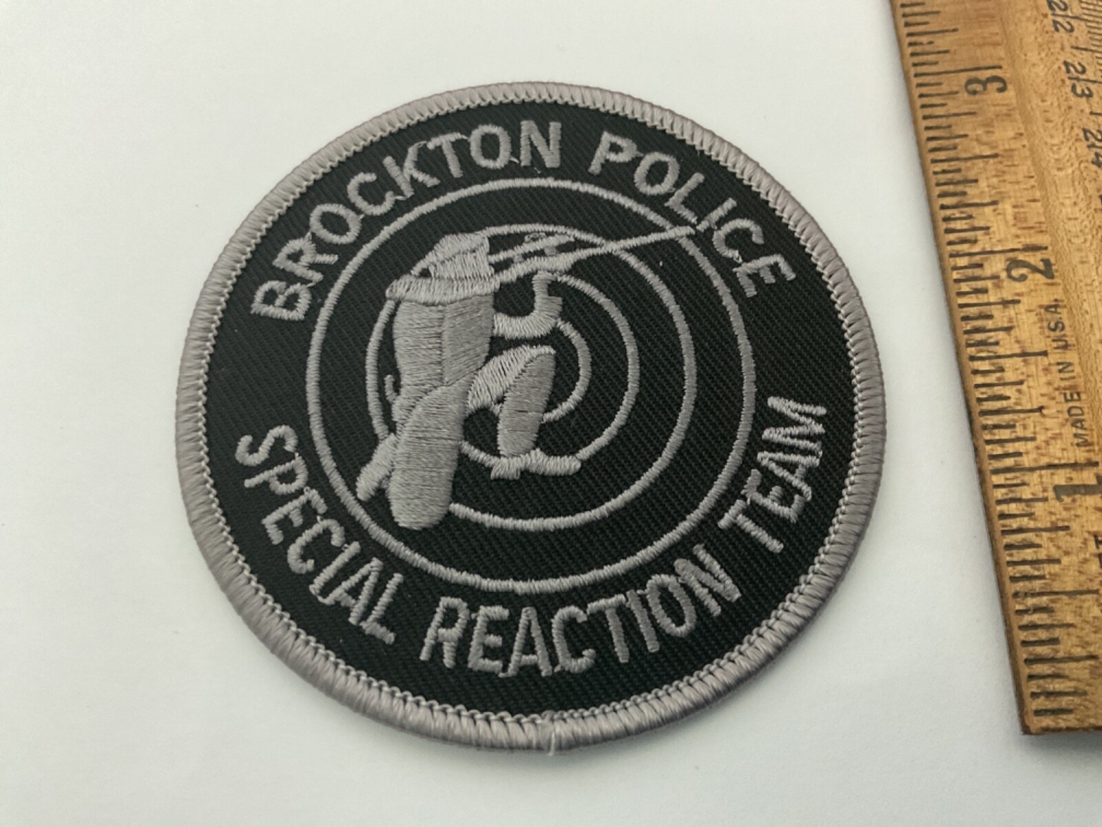 Brockton Police MA. Special Reaction Team collectable patch