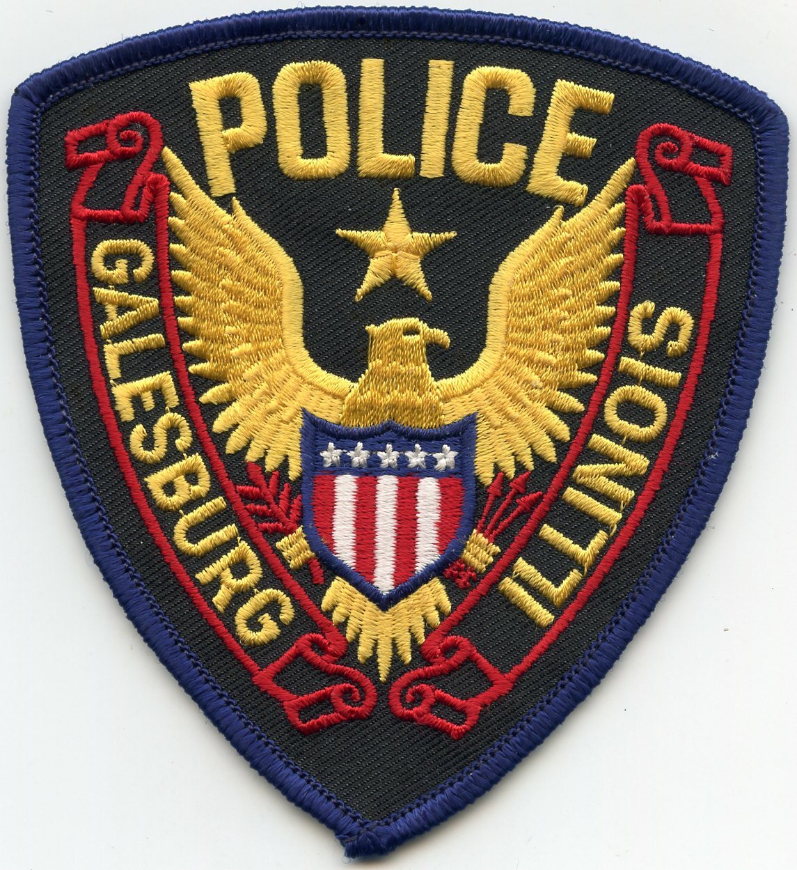 GALESBURG ILLINOIS IL POLICE PATCH