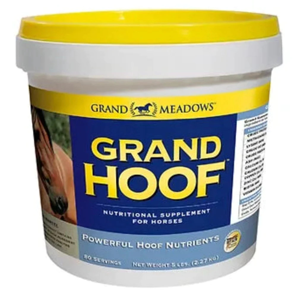 GRAND HOOF 5 lbs. Horse Nutritional Supplement healthy horses hooves 80 servings