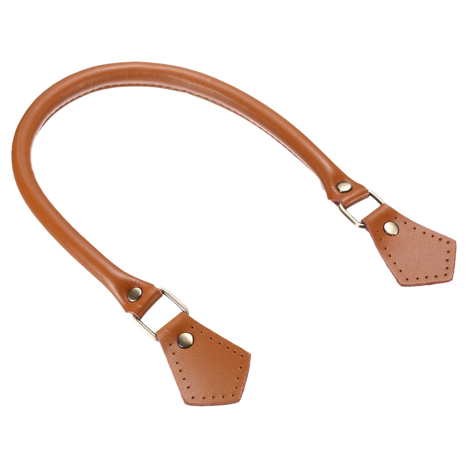 Purse Straps, 20 Inch Genuine Leather Strap for Mini Bag, Light Brown
