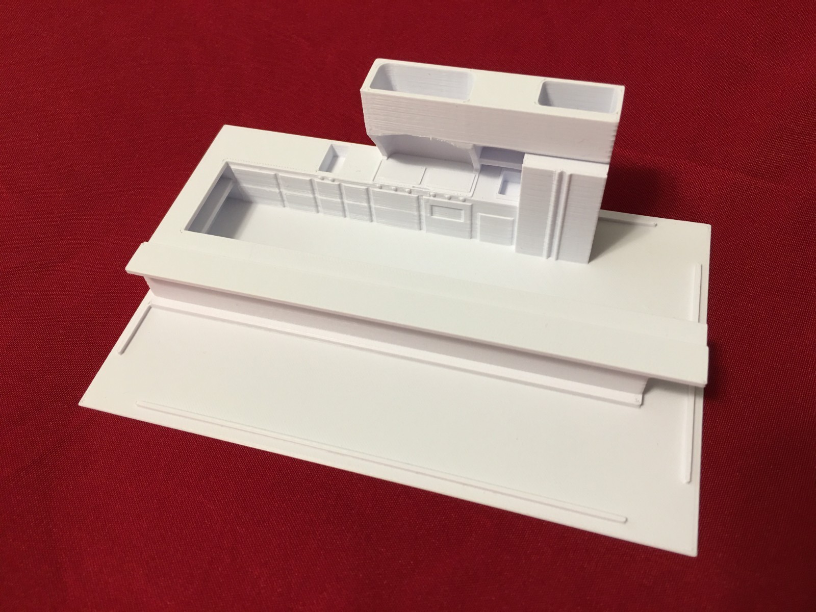Interior kit for the Walthers White Tower Restaurant