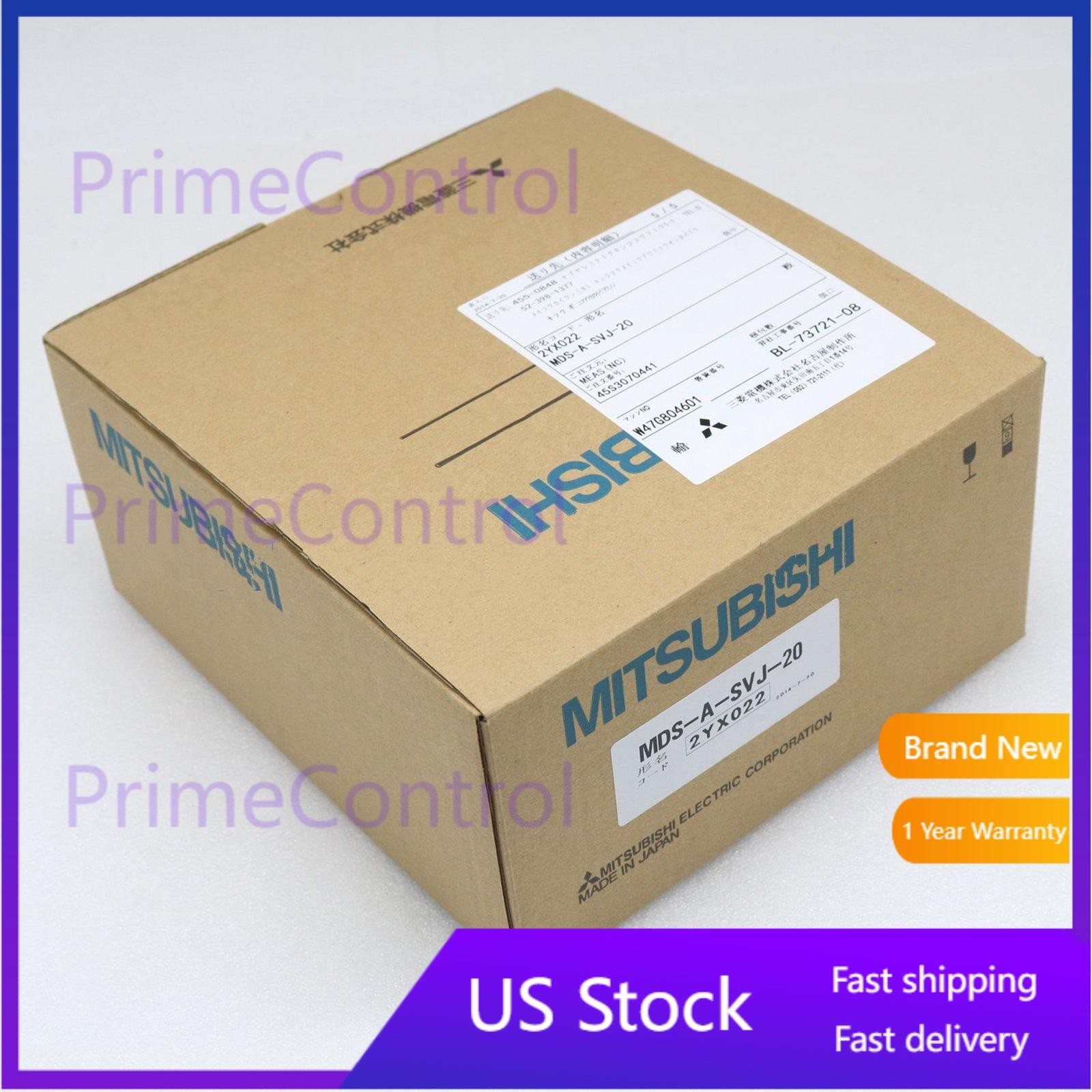 1PC New Mitsubishi MDS-A-SVJ-20 Servo Drive MDSASVJ20 Fast Shipping  US Free TAX