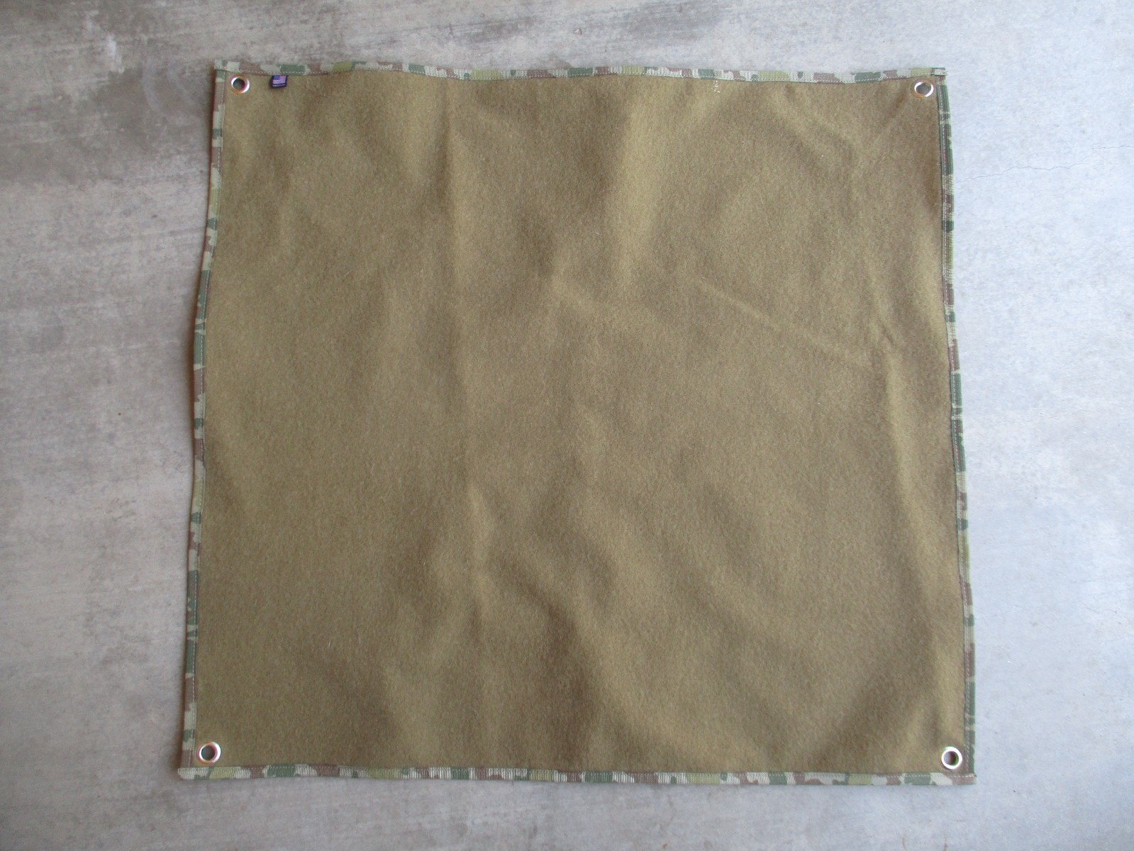 Tactical Morale Patch COYOTE, OCP, USA Made Loop Velcro® Display Panel, 28x30