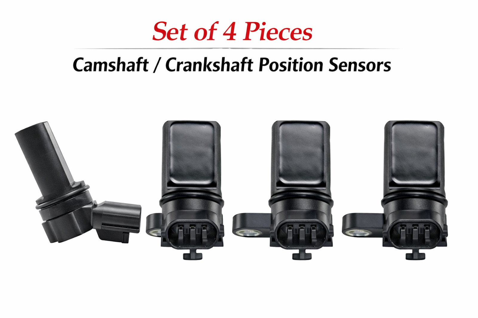 Set 4 Pcs Camshaft/Crankshaft Position Sensor For: Armada Titan Pathfinder 5.6L