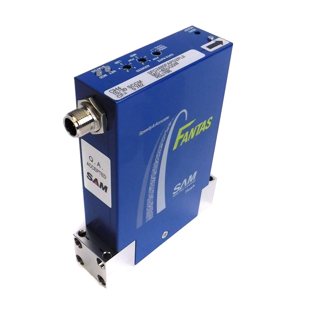 Sam Fantas SFC2480FAPD2PL8 Mass Flow Controller MFC CH4 10/30 SCCM MC-4SUGDW