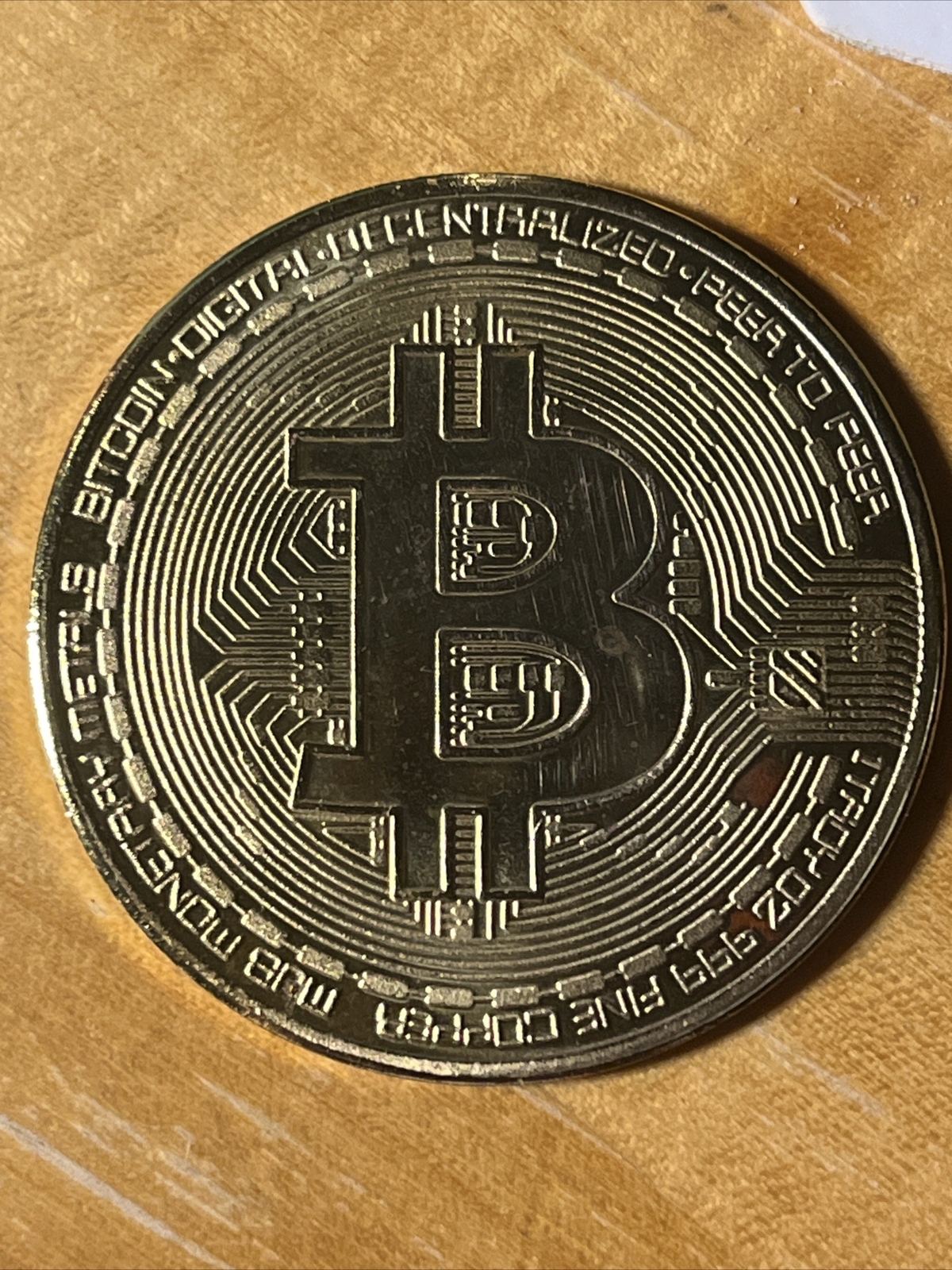 bitcoin coin gold