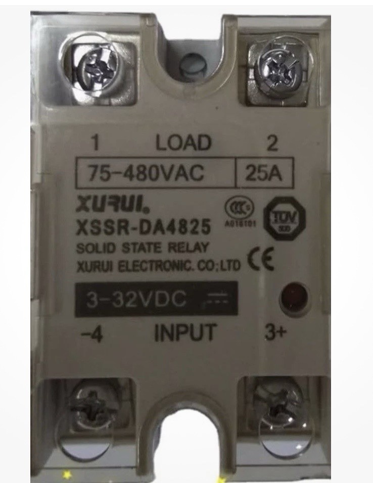 Solid State Relay XSSR – DA4825 75–480VAC  258 3–3 2 VDC