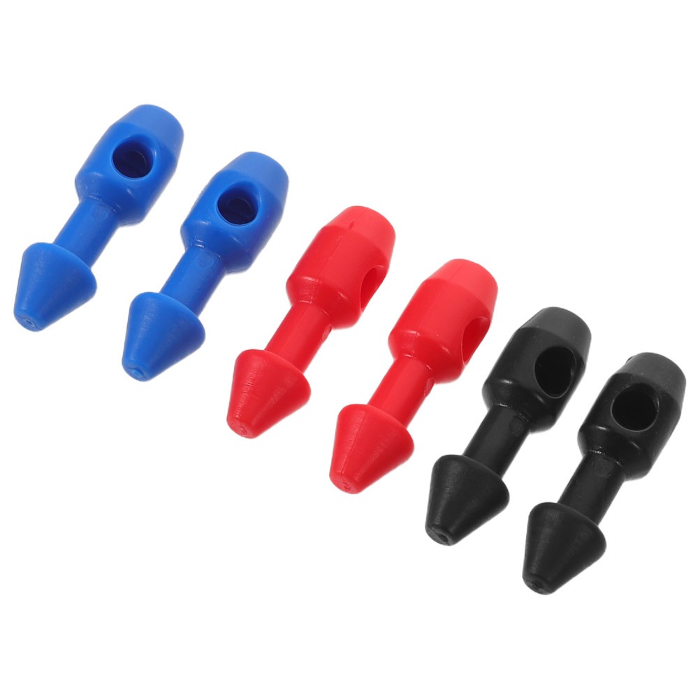 6Pcs Durable Plastic Spearfishing Band Inserts for Dive Gear Assorted Colors