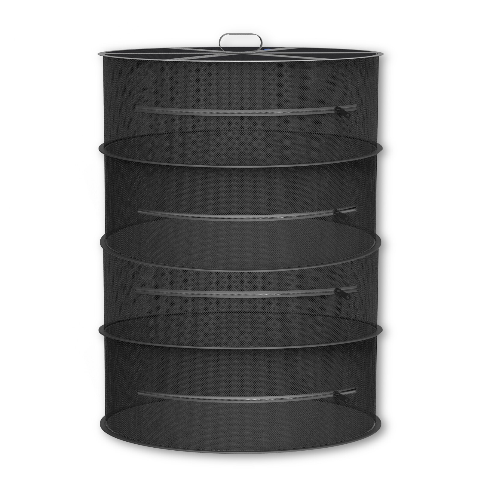 Herb Drying Rack, Four Tiers for Plants, Seeds, and Buds, 18 in. Diameter