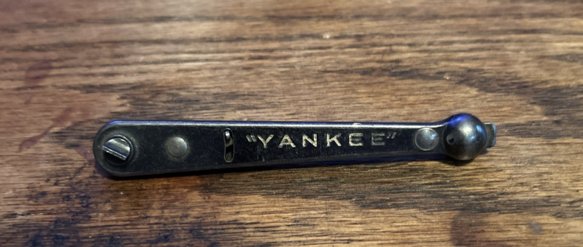 VTG YANKEE OFF SET SCREWDRIVER  No. 3400 w/ PAT. 2058855 NORTH BROS MFG.