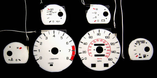 Toyota 1986-1992 Supra N/T Glow Gauges 87 88 89 90 91