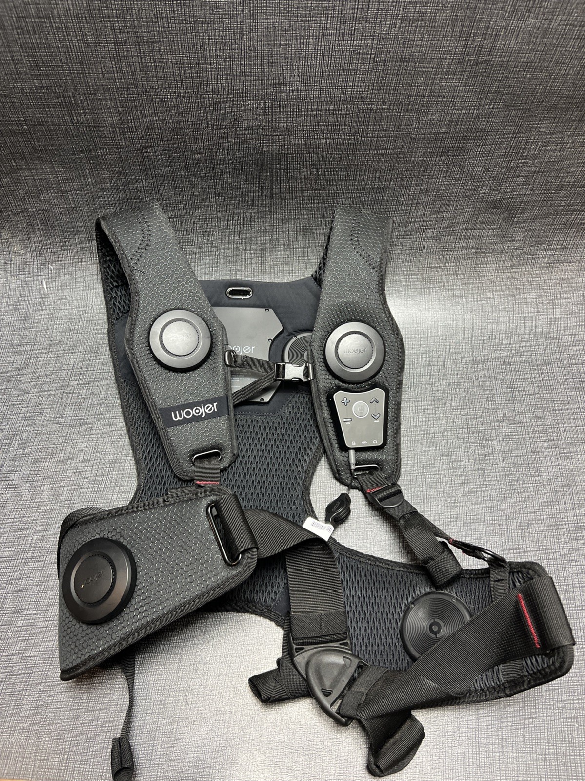 WOOJER HAPTIC VEST 3 For GAMES, MUSIC, MOVIES, VR, WJRV3-101 - AS IS - READ DESC