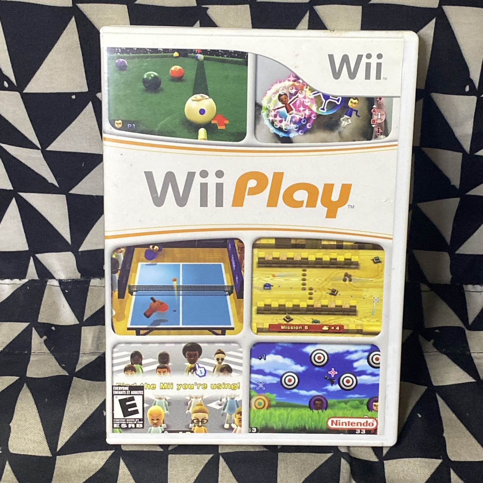 Wii Play - Nintendo  Wii (No Game) Case And Manual Only