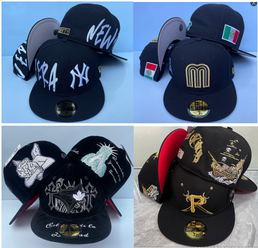 New Collection Men's Sports Flat Fitted Full Closed Stitched Baseball Hats