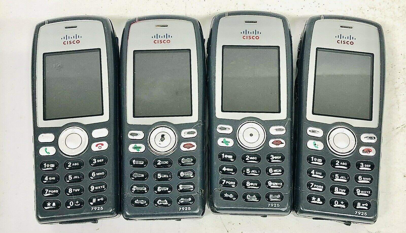 Lot Of 4 Cisco 7925 Wireless IP Phones CP-7925 74-5464-02 AS-IS FOR PARTS