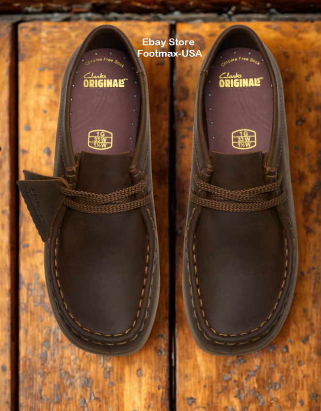 Clarks Kids / Juniors - Wallabee Beeswax